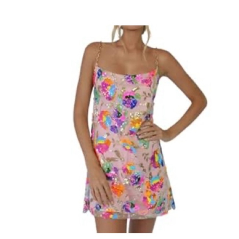 NUFIWI Women Sequin Mini Dress